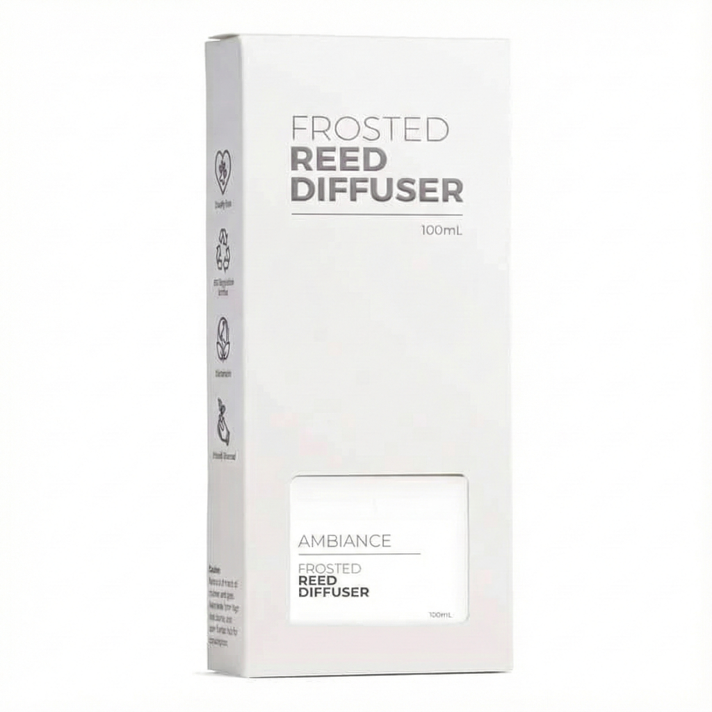 Ambiance Frosted Glass Reed Diffuser