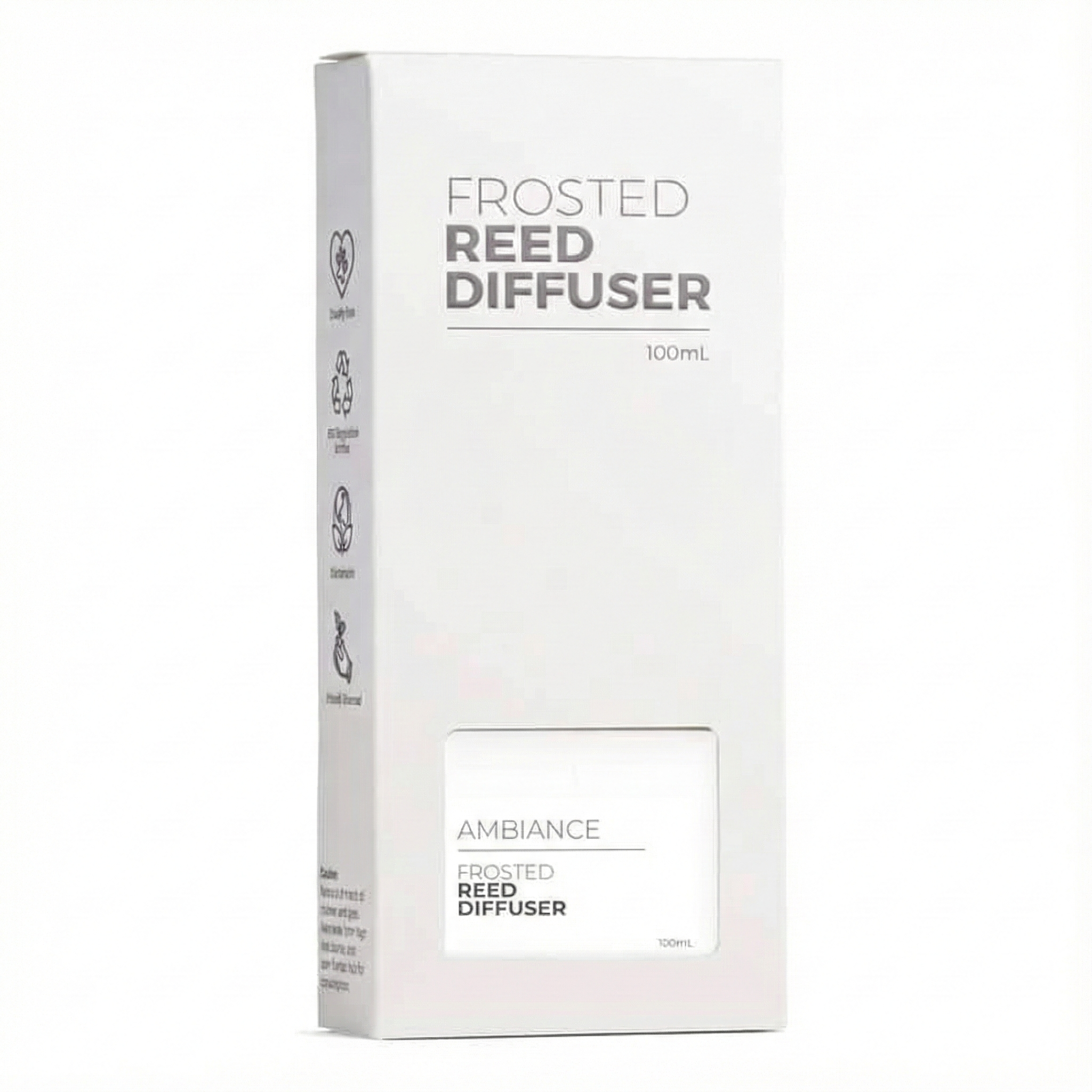 Ambiance Frosted Glass Reed Diffuser