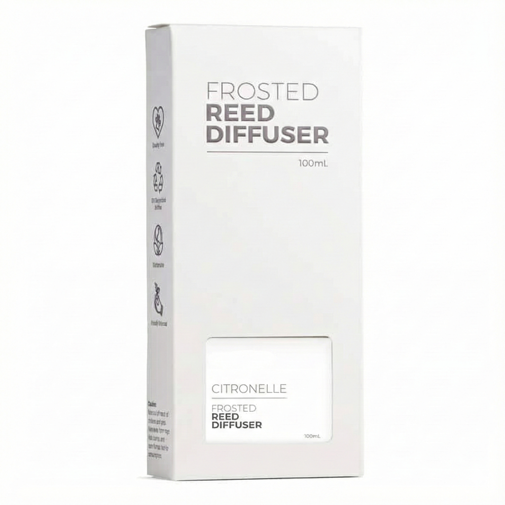 Citronelle Frosted Glass Reed Diffuser