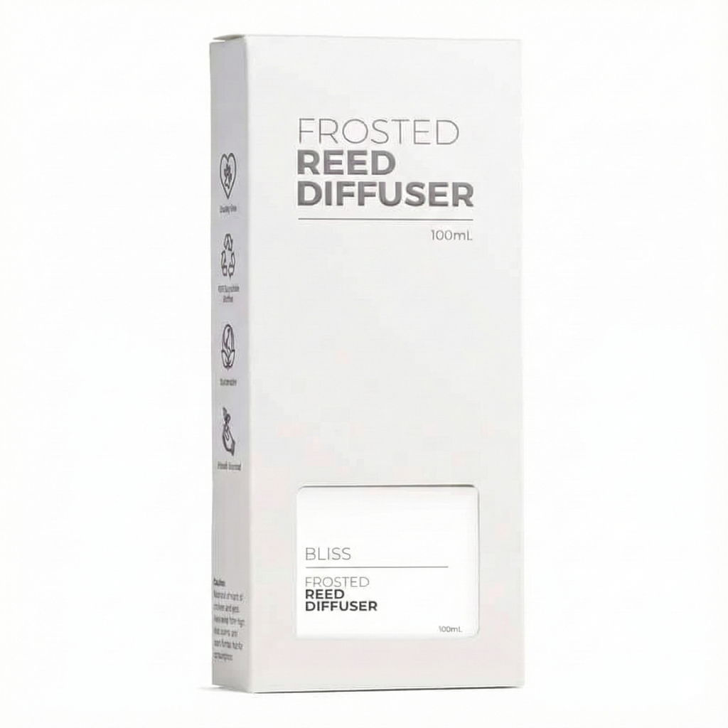 Bliss Frosted Glass Reed Diffuser